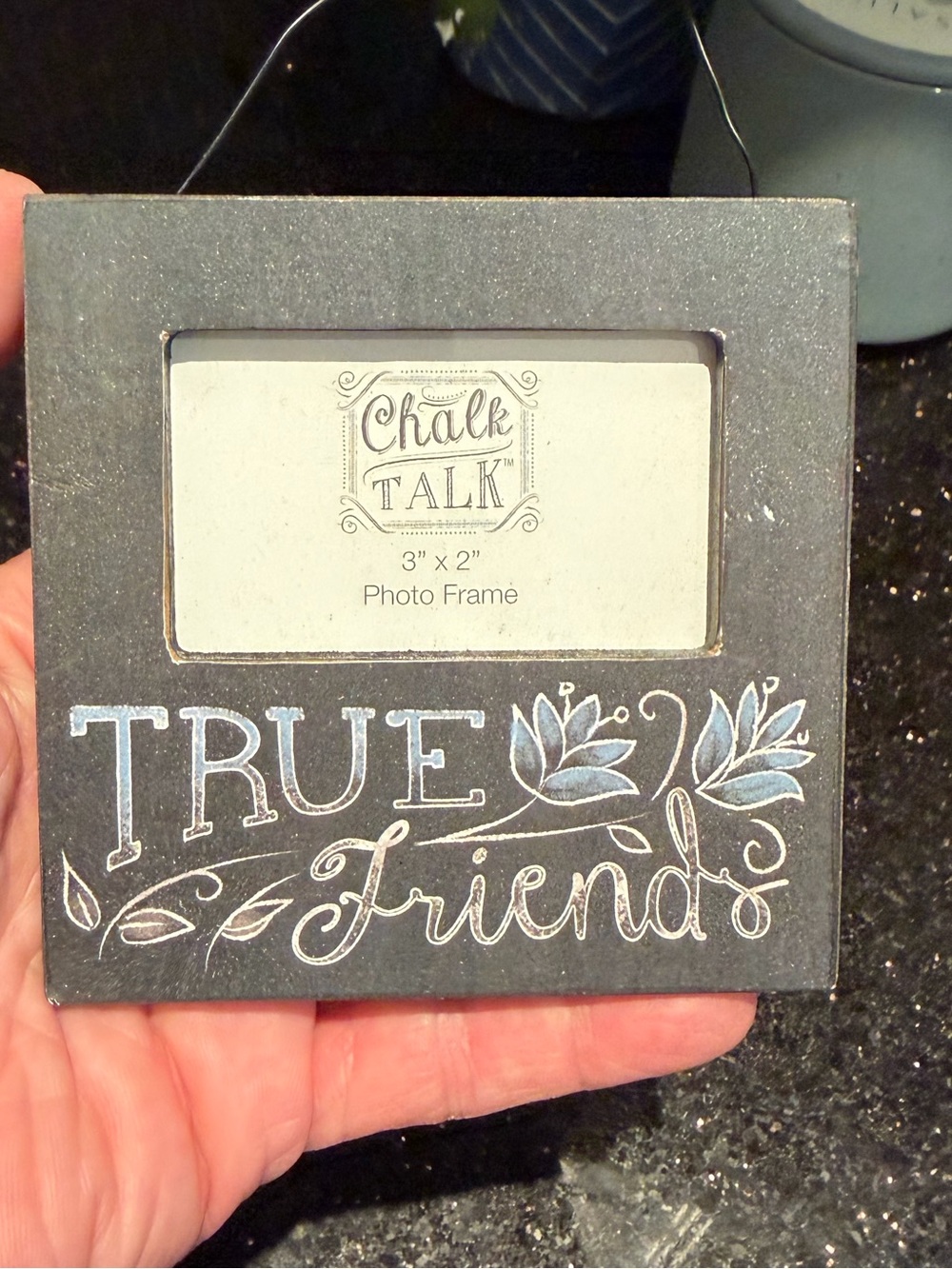 Chalk Talk True Friends Frame 3x2”